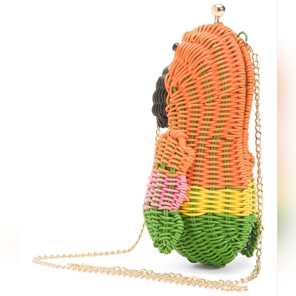 Vibrant Parrot Clutch Handbag - Picture 3 of 3